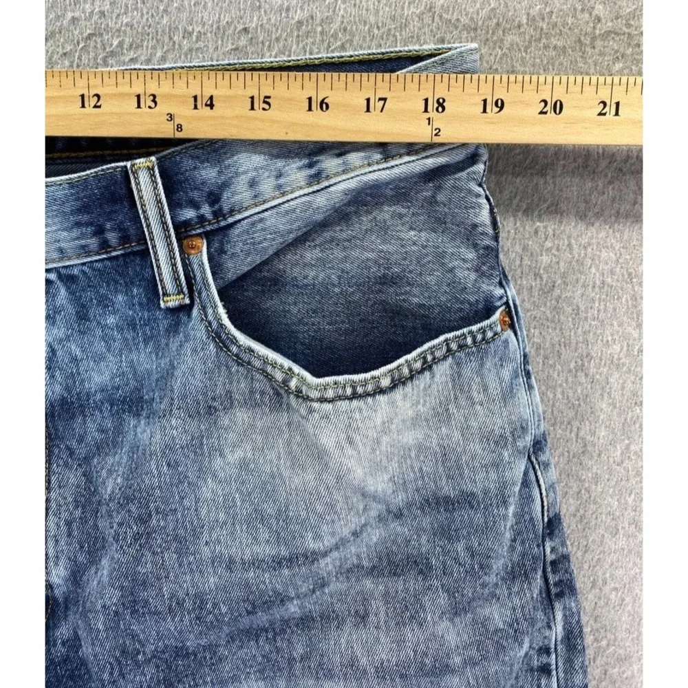 Levis 569 Denim Jeans Shorts Men 38 Cyber Y2k Chunky Casual Everyday Grunge Punk
